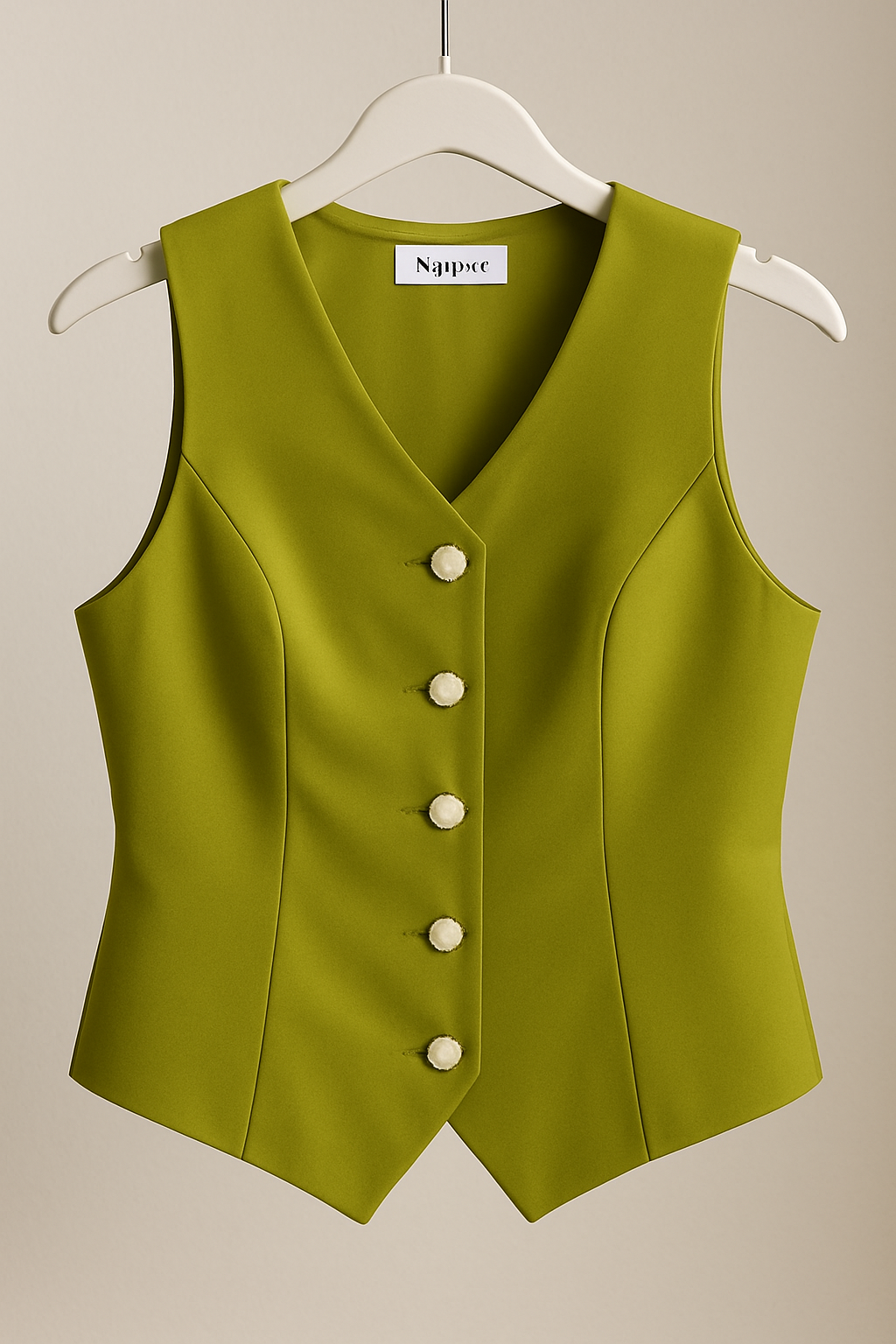 Lime Classy Vest