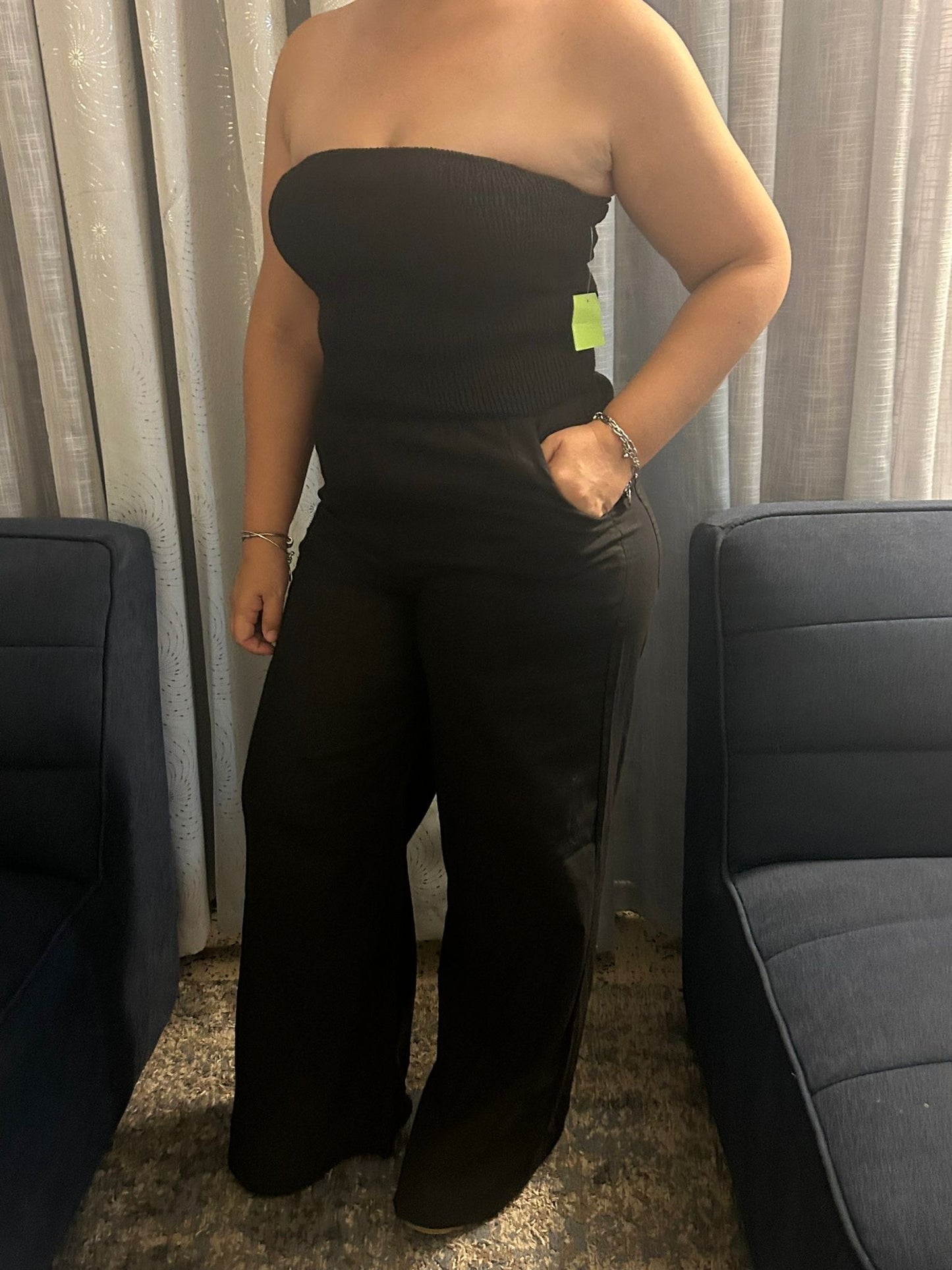 Black jumpsuit